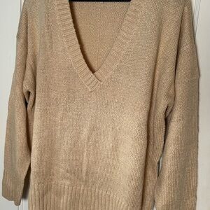 AS YOU-soft knit sweater- Taupe sizes- Uk- 10/EU-38/ US-6 / NWOT